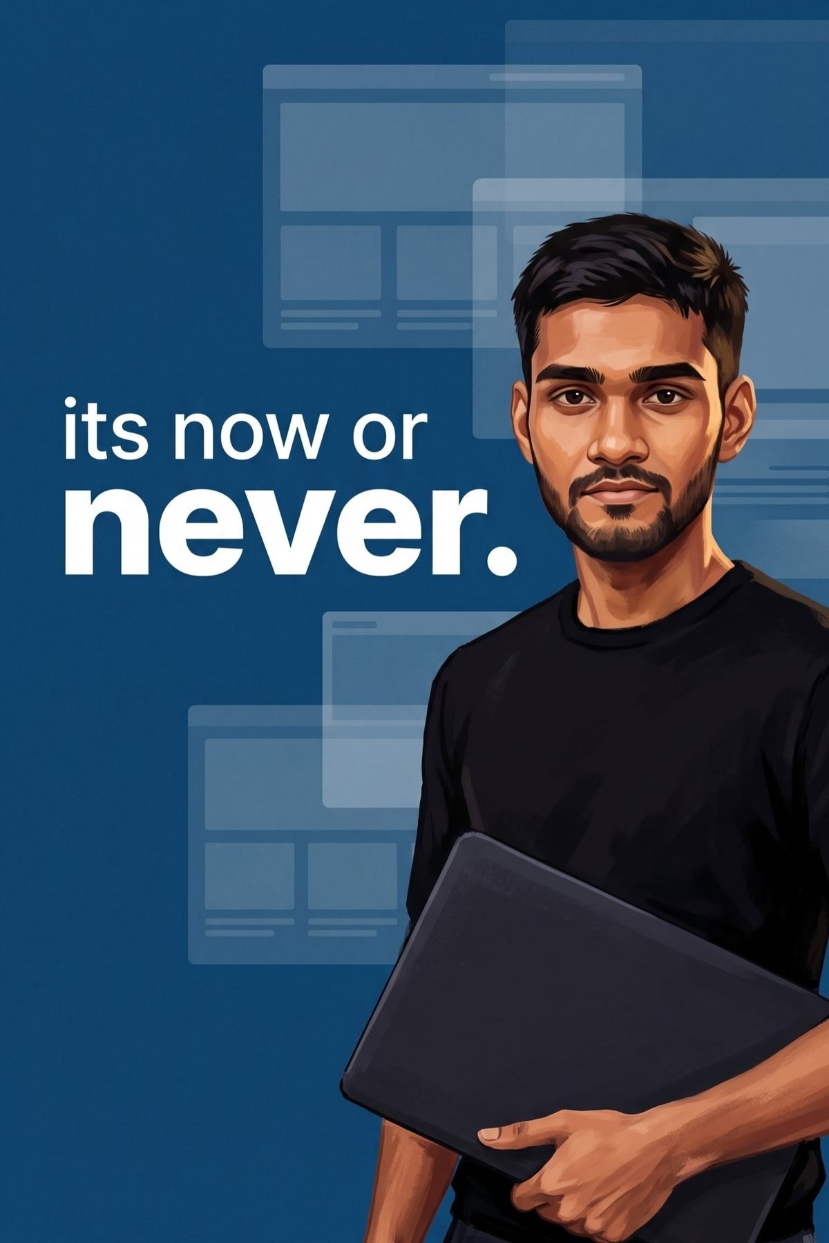 Salman Shaikh, digital growth consultant and founder of Tech Visionex in Mumbai — it’s now or never